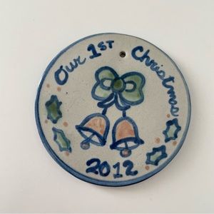 "Our First Christmas” 2012 Ornament by M.A. Hadley